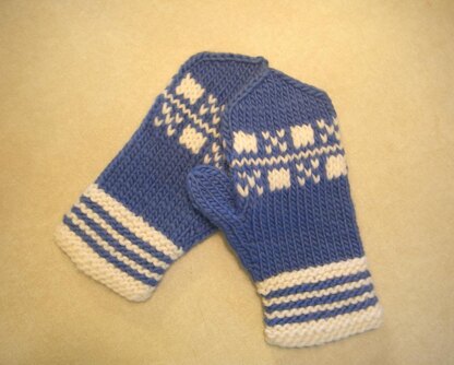 Latvian Boxes Mittens