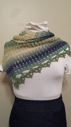 Swirling Maelstrom Shawl