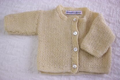 Classic Moss Stitch Cardigan