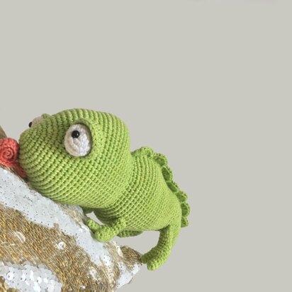 Amigurumi Thiago Chameleon