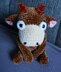 Crochet pattern little calf Matilda