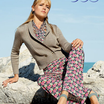 Carlotta Cardigan in Adriafil Snappy Ball