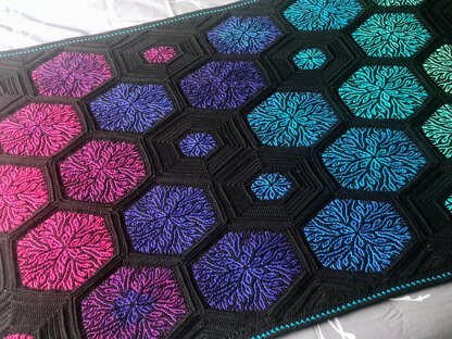 Coral Story Blanket