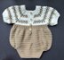 Baby Button Seat Romper Outfit