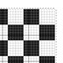 C2C Checkmate Board Blanket Black White Throw Crochet Pattern