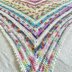 Rainbow Rays Shawl