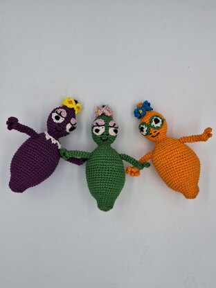 The Belle, The Lala Singer and The Librarian Crochet Pattern