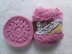 Pink Cotton Crochet Face Scrubbies
