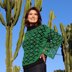 Flower mesh sweater  Marrakesh