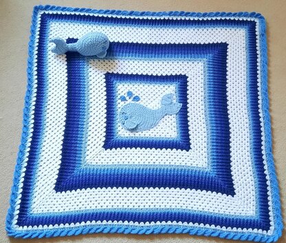 Jonah Whale Blanket & Squishy