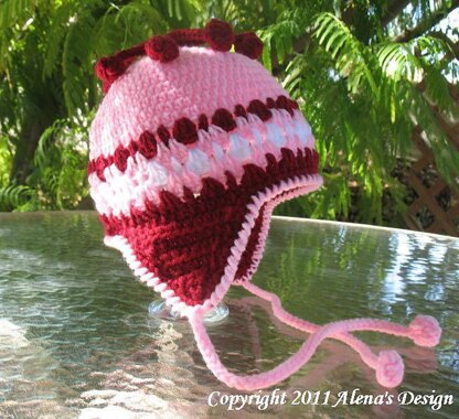 Crochet Cherries Hat