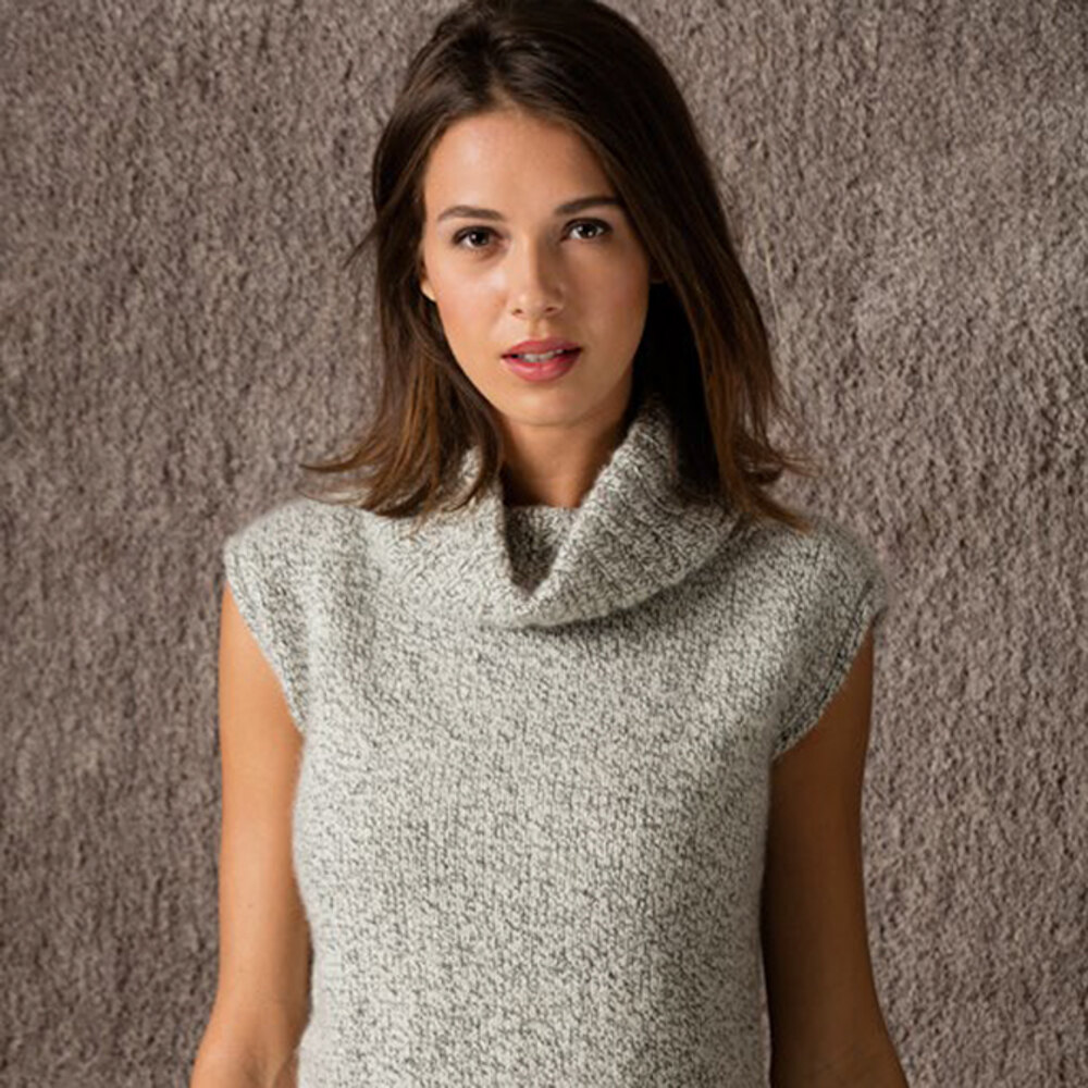 String Berkshires Turtleneck Vest PDF at WEBS | Yarn.com