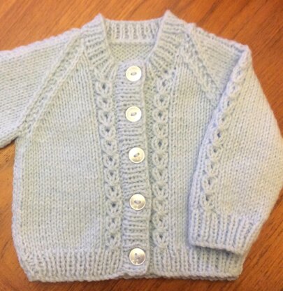 Open Cable Cardigan