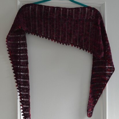 Thaden's Asymmetrical Shawl