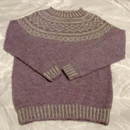 My first fairisle jumper