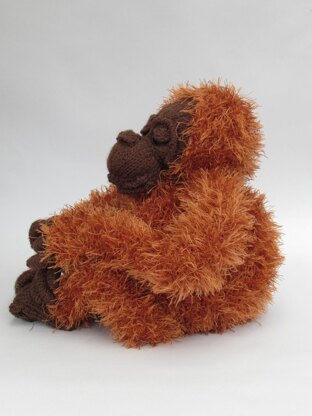 Orangutan Soft Toy Knitting Pattern