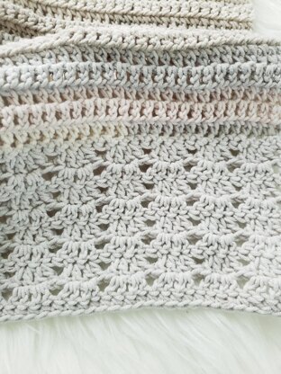 Mother of Pearl Throw Blanket