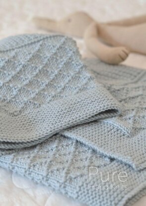 Simple Textured Blanket 'Jasper'