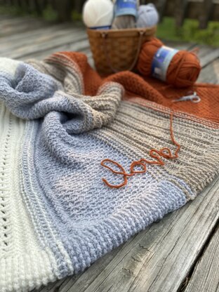 BabyMac  Tunisian Crochet 🧶 Blanket