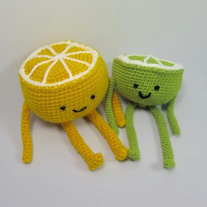 Lemon and Lime Amigurumi