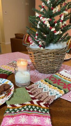 Cozy Colorwork Christmas Stockings