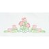 Jack Dempsey Stamped Pillowcases W White Lace Edge 2Pkg - Tulips