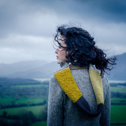 Brenna Mixed Stitch Cowl in The Fibre Co. Cumbria - Downloadable PDF