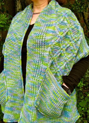 Warm Kilkenny Shawl