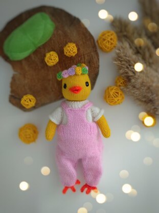 Chick knitting pattern