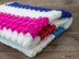 Sassy Rose Sedge Stitch Crochet Blanket