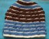 Chevrons and Stripes Slouchy Hat