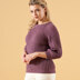 Belle Raglan Sweater in West Yorkshire Spinners Exquisite 4 Ply - DPWYS0023 - Downloadable PDF