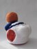 Lawn bowls lady tea cosy