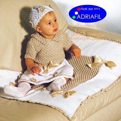 Bubu Set in Adriafil Memphis - Downloadable PDF - knitting pattern