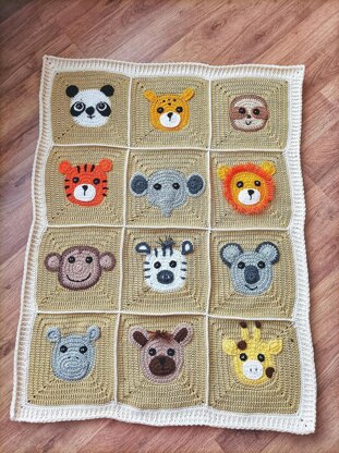 Jungle Baby Blanket