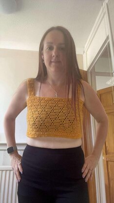 Boho Diamond Crop Top
