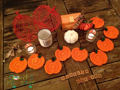 Pumpkin/Jack-O-Lantern Garland