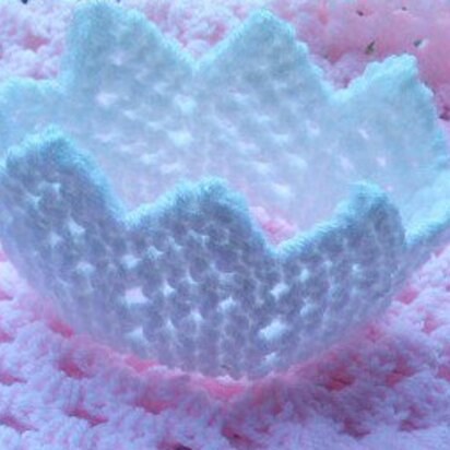 Princess/Prince Baby Crown Photo Prop Knitting Pattern