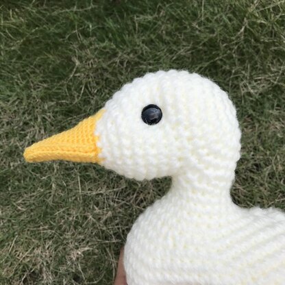 Happy Duck amigurumi