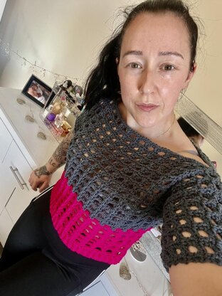 Summer mesh pullover