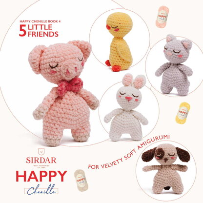 Happy Chenille - 04 - Little Friends by Sirdar