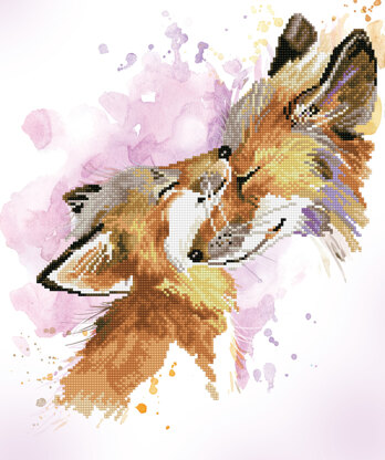 Diamond Dotz Fox Bliss Diamond Painting Kit