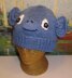 Blue Monkey Beanie Animal Hat