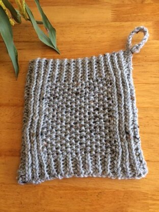 Ribbed Seed Potholder