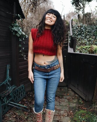 Aphrodite Cropped Sweater