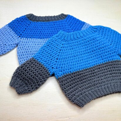 Baby Raglan Sweater Pattern