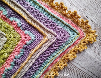 Elerrína Blanket Crochet pattern by K.A.M.E. Crochet | LoveCrafts