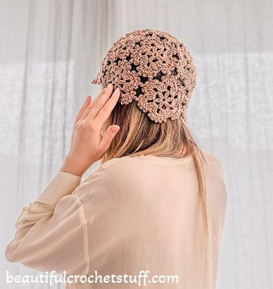 Flower Boho Beanie