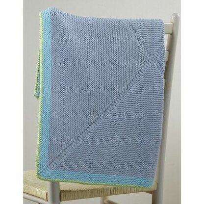 635 Maia Baby Blanket - Knitting Pattern for Babies in Valley Yarns Longmeadow