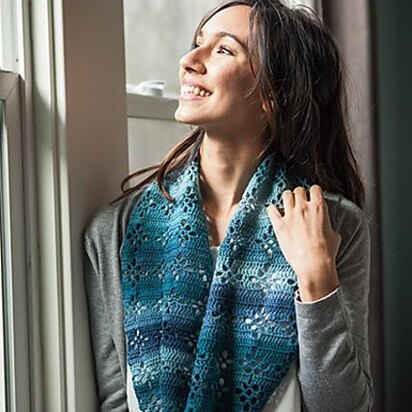 Diamond Lace Infinity Scarf